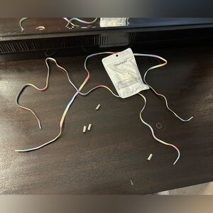 Rainbow Elastic Shoelaces